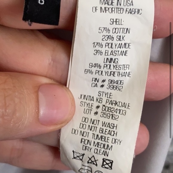 Theory open front herringbone blazer size 6 - Picture 3 of 5